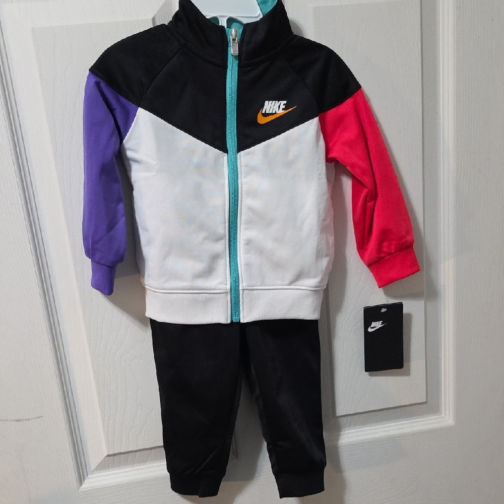 Nike Kids' Multicolor Tracksuit with Logo